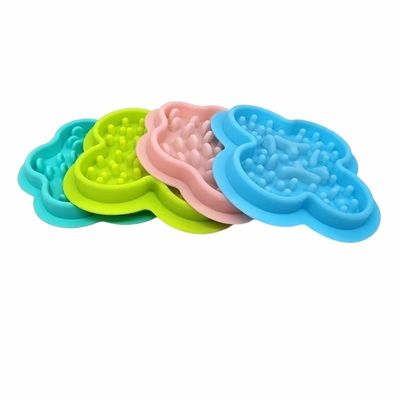 Scaletta di silicone per animali domestici per alimentazione lenta Anti soffocamento e rovesciamento OEM/ODM accettato