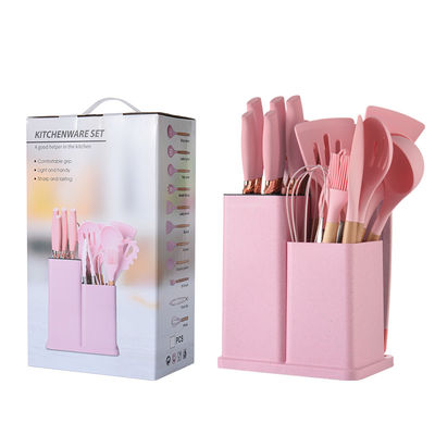 19 Pcs Non Stick Silicone utensili da cucina Set durevoli utensili da cucina per la vostra cucina