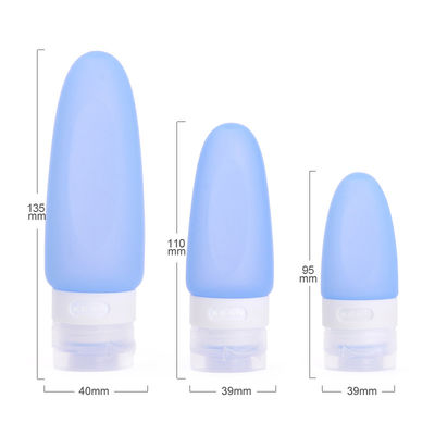 2 oz 60 ml Bottiglia Smart Size Proof Leak BPA Approvata per la conservazione di cosmetici personalizzati