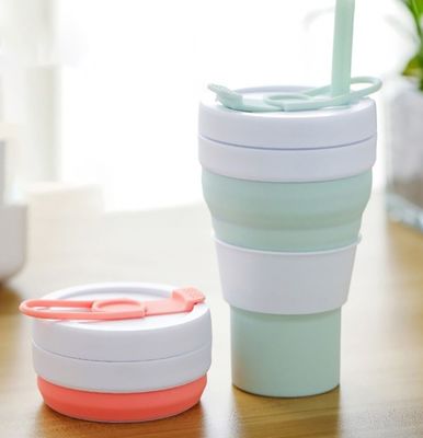 Bottina d'acqua pieghevole e portatile per eventi e tazza da caffè di tasca