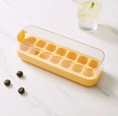Ice Cube Making 7-Hole 14-Hole e 21-Hole Pressing Ice Box Silicone Modello di produzione di ghiaccio