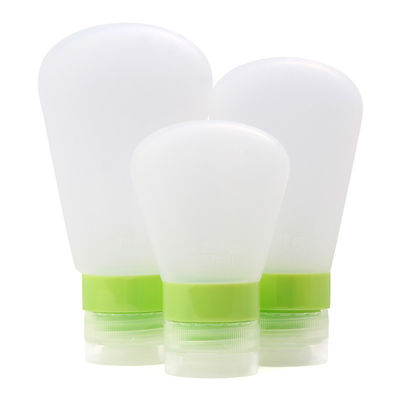 Convenient Kit bottiglia di viaggio in silicone Volume 37ml / o Personalizza 89ml campione campione gratuito
