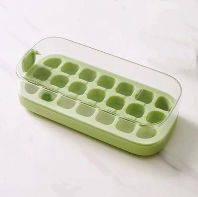 Ice Cube Making 7-Hole 14-Hole e 21-Hole Pressing Ice Box Silicone Modello di produzione di ghiaccio