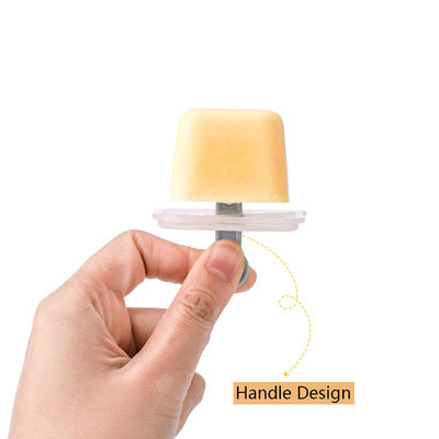 Tavolo di gelato a forma quadrata in silicone per la produzione di muffe con coperchio