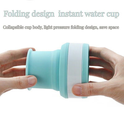Novel Style Coppa d'acqua pieghevole all'aperto per sport e viaggi Coppa da tè Campeggio Novel Design