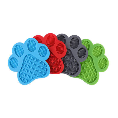 Cani sotto la doccia Cucine per animali da compagnia Mangia le zampe Lick Pad Matta di silicone per cani Gatti 109G