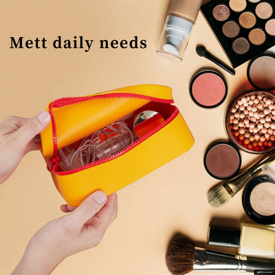 BPA-free versatile sacchetto zipper accessori organizzatore per pennelli da trucco