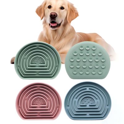 Logo personalizzato Acceptabile tappeto da leccare in silicone per cani per l'alimentazione e la digestione lenta 2024