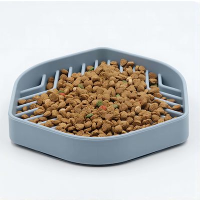 Pet Silicone Treat Dog Lick Mat Con Suczione Slow Feeder Bowl per Pet Stocked