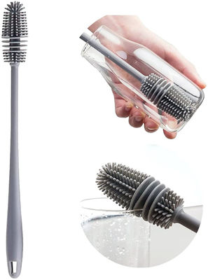 55g spazzola per bottiglie di silicone Spazzola per lavare a mano bottiglie d'acqua e oggetti di vetro