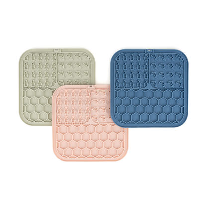 Matto da leccare in silicone per animali domestici con alimentatore lento per cani/gatti