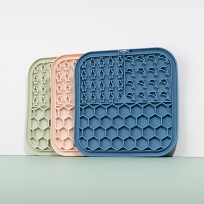 Matto da leccare in silicone per animali domestici con alimentatore lento per cani/gatti