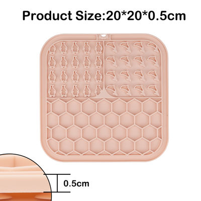 Matto da leccare in silicone per animali domestici con alimentatore lento per cani/gatti