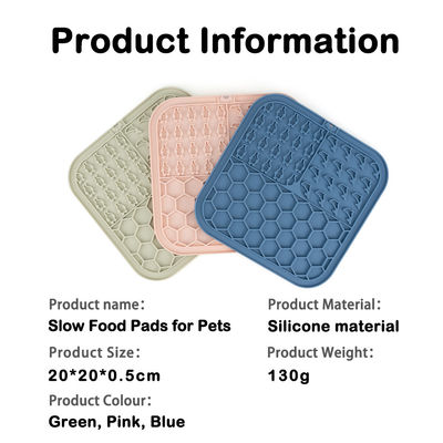 Matto da leccare in silicone per animali domestici con alimentatore lento per cani/gatti