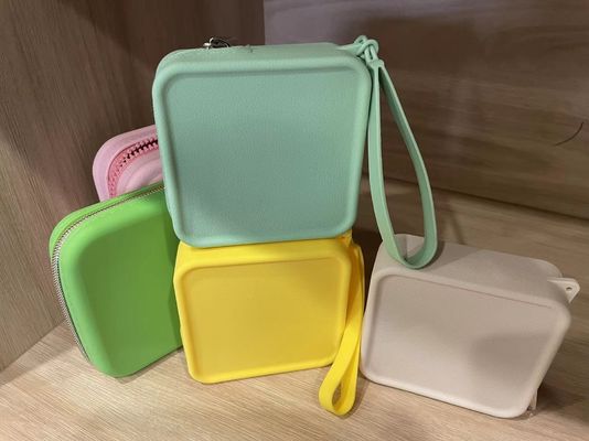 Gioielli e trucco sacchetto di deposito Customized silicone cosmetici scatola per gli accessori delle ragazze
