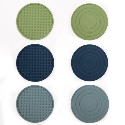 cuscino isolante in silicone Funzione costa Home Deco Cute Coaster Disegni personalizzati