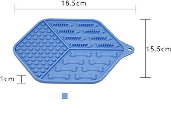Tipo di articolo Matto per animali domestici a alimentazione lenta Pad di leccatura personalizzato per cani e gatti Matto in silicone