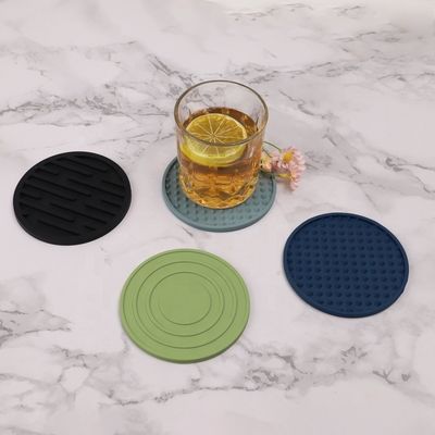 cuscino isolante in silicone Funzione costa Home Deco Cute Coaster Disegni personalizzati