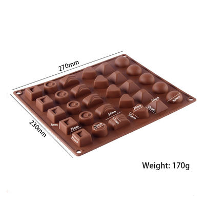 Molte forme di silicone perfetto per la fabbricazione di cioccolato personalizzato e moduli Jelly Bean