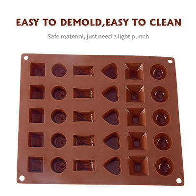 Molte forme di silicone perfetto per la fabbricazione di cioccolato personalizzato e moduli Jelly Bean