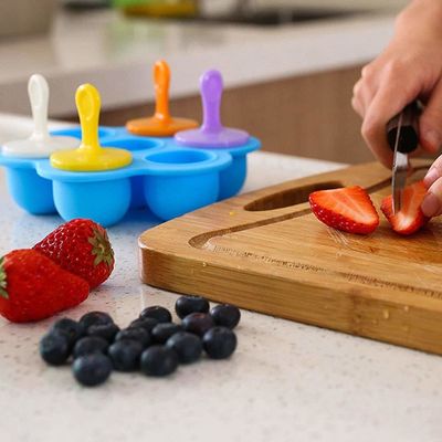 145g Riutilizzabile Silicone Ice Pop Maker con Stick Top Vendendo BPA Free Popsicle Mold