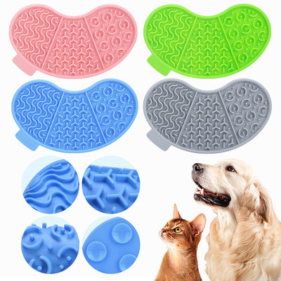 Giocattolo da puzzle personalizzato 3 in 1 per animali domestici per alleviare l' ansia Non scivoloso BPA Free Food Grade Lick Mat