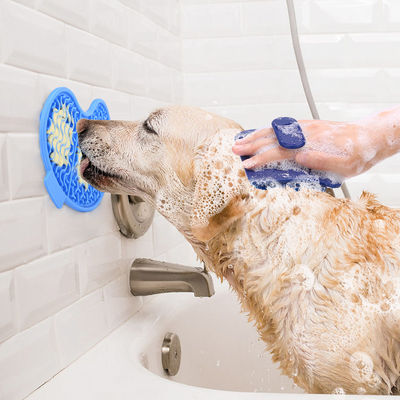 Giocattolo da puzzle personalizzato 3 in 1 per animali domestici per alleviare l' ansia Non scivoloso BPA Free Food Grade Lick Mat