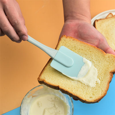 Scraper di silicone rosa Set in tre pezzi Spatule resistenti al calore Spazzole da barbecue Strumenti da forno