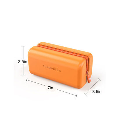 Borsa di trucco per pennello in silicone alla moda con stile di design moderno e logo personalizzato