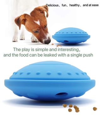 Interattivo Food Ball giocattolo Silicone durevole mastica palla per cani trattare Puzzle e allenamento