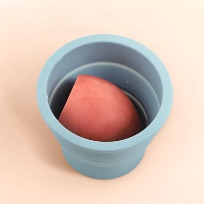 Strumento di pulizia delle uova di bellezza Wellfine Silicone Pieghevole Spazzola Pulizzatore Coppa per la cura della bellezza