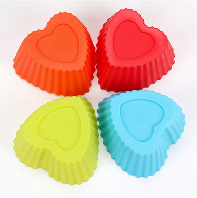 Coppe da forno riutilizzabili Mini Silicone Bake Tool Cupcake Liners Cake Decorating Tip Set