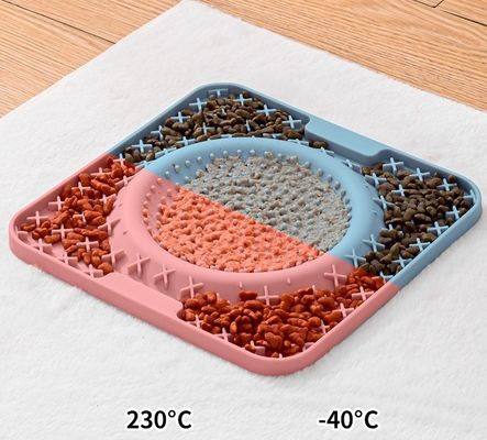 20 cm*20 cm alimentatore per animali da compagnia in silicone per cani e gatti