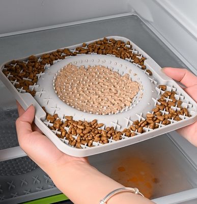 20 cm*20 cm alimentatore per animali da compagnia in silicone per cani e gatti