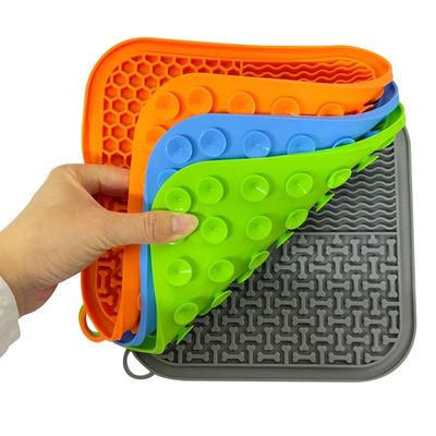 Pet Slow Feeder Silicone Lick Mat per gatti e cani Eco-friendly Custom Pet Bowl