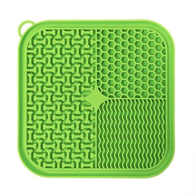 Pet Slow Feeder Silicone Lick Mat per gatti e cani Eco-friendly Custom Pet Bowl