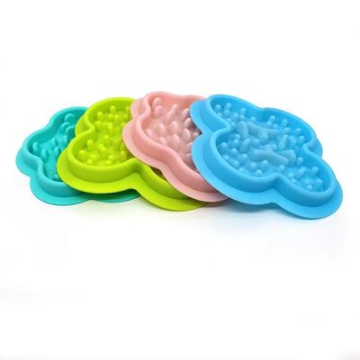 Scaletta di silicone per animali domestici per alimentazione lenta Anti soffocamento e rovesciamento OEM/ODM accettato