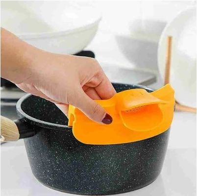 Funnel deflettore a bocca rotonda Silicone anti-versamento Palline di scarico a foglia di pappagallo per gadget da cucina