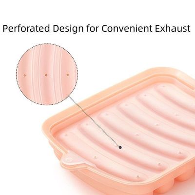17.5*14cm Formica di salsiccia di silicone per bambini alimenti alimentari alimentari Formica per hot dog