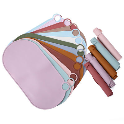 Moderno design cervicale rotonda silicone placemat per la tavola da pranzo per bambini OEM / ODM Benvenuto