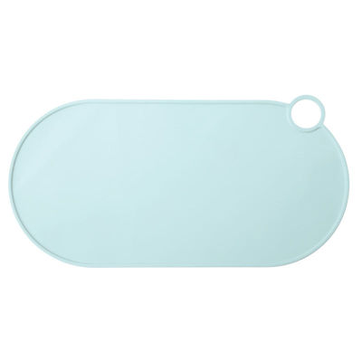 Moderno design cervicale rotonda silicone placemat per la tavola da pranzo per bambini OEM / ODM Benvenuto