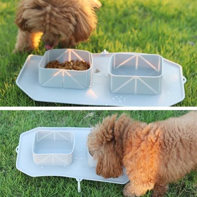 Cucina per cani in silicone con tappetino di silicone antiscivolo
