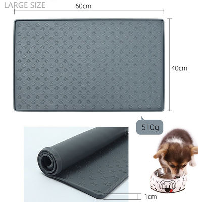 Matto per pet bowl impermeabile e antiaderente con tecnologia di stampaggio a compressione su misura