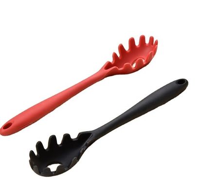 Cucchiaio di pasta in silicone portatile antiaderente per cucinare utensili da cucina ecologici
