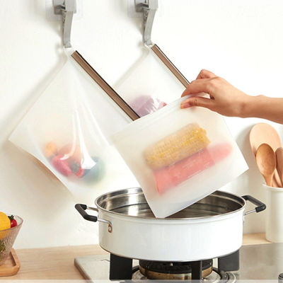 Sacchetto per il latte materno in silicone riutilizzabile, impermeabile, sigillato, senza BPA