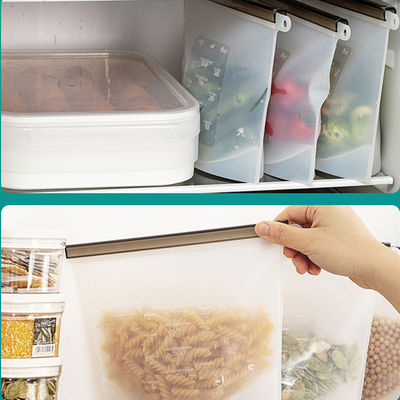 Sacchetto per il latte materno in silicone riutilizzabile, impermeabile, sigillato, senza BPA