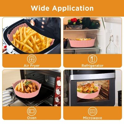 1.96cm*17cm*6.5cm Silicone Air Fryer Liner per le esigenze di cucina sostenibile e riutilizzabile