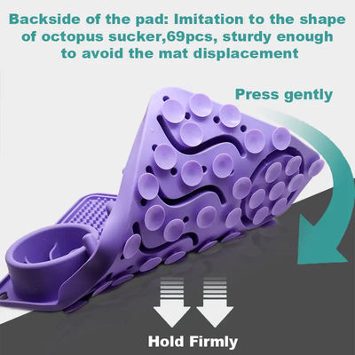 BPA-Free Silicone Pet Food Bowl Mat per cani cuccioli Resistenza alle temperature da -40 a 250