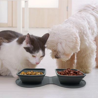 Cucine per cani in silicone per animali domestici di grado alimentare per viaggi e campeggi